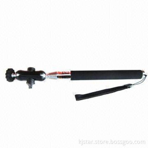 Handheld monopod with 220mm maximum height, tube made of stainless steel